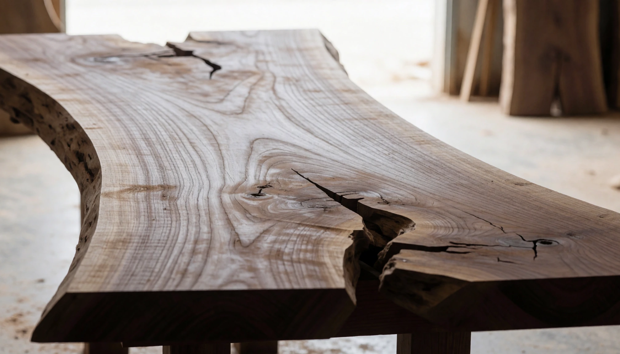 Table rivière bois et résine : un choix déco durable